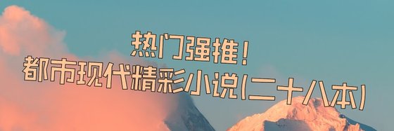 热门强推！都市现代精彩小说(二十八本)
